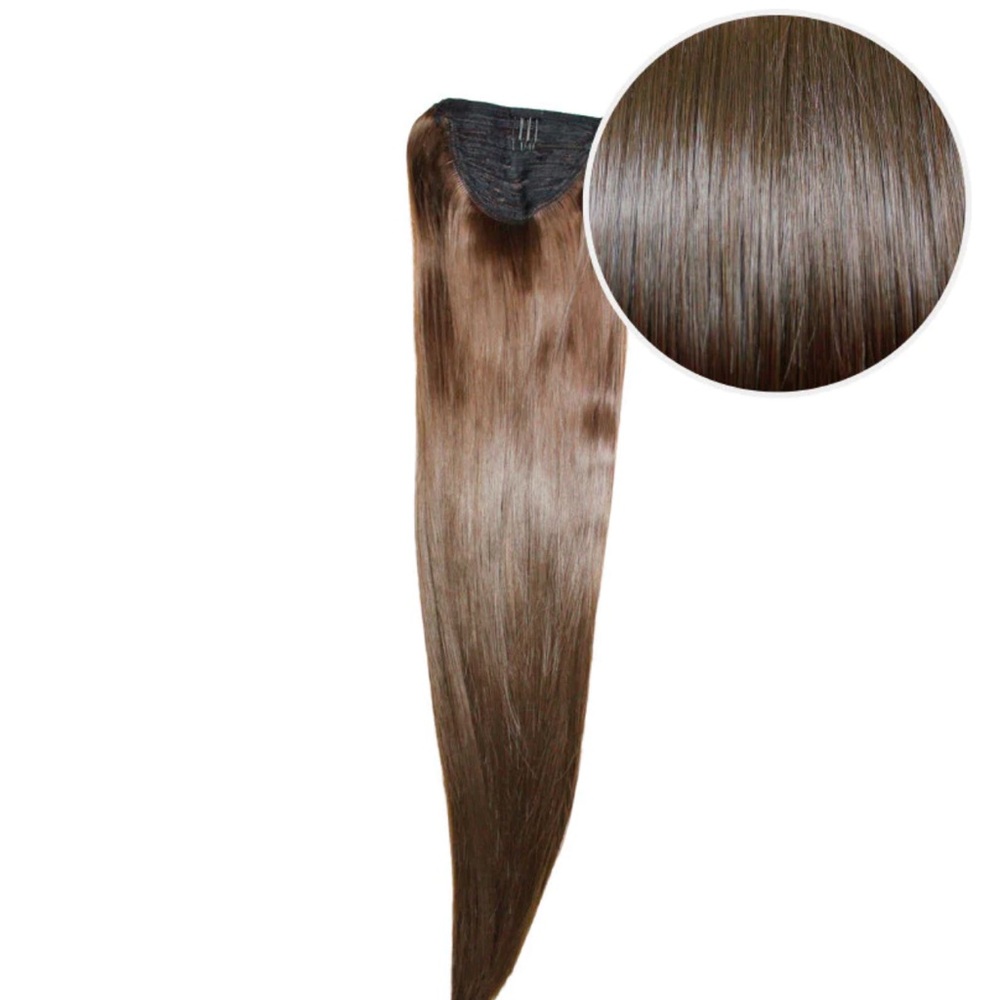 Bellami Wrap Ponytail 160g 20” Chestnut Brown